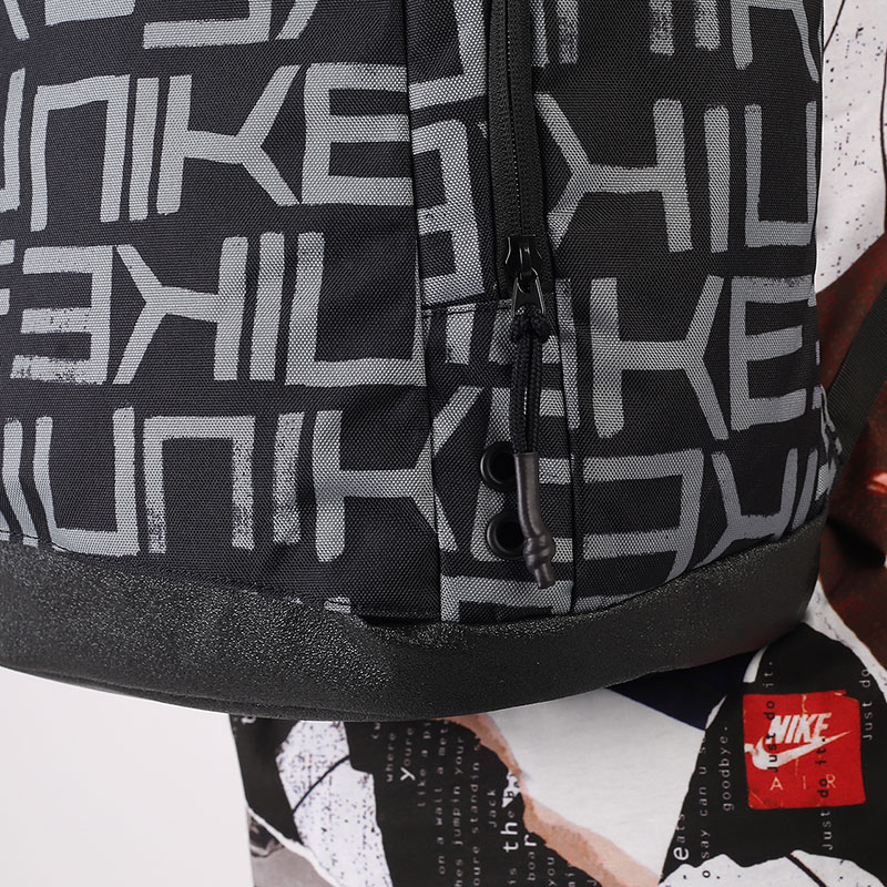 мужской черный рюкзак Nike Elite Pro Printed Basketball Backpack 34L BA6206-010 - цена, описание, фото 5